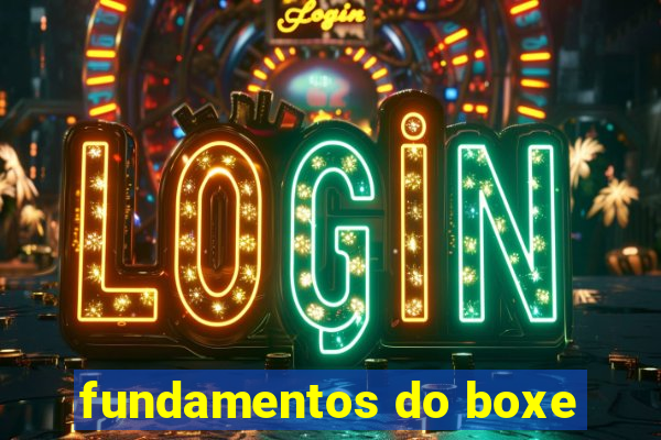 fundamentos do boxe